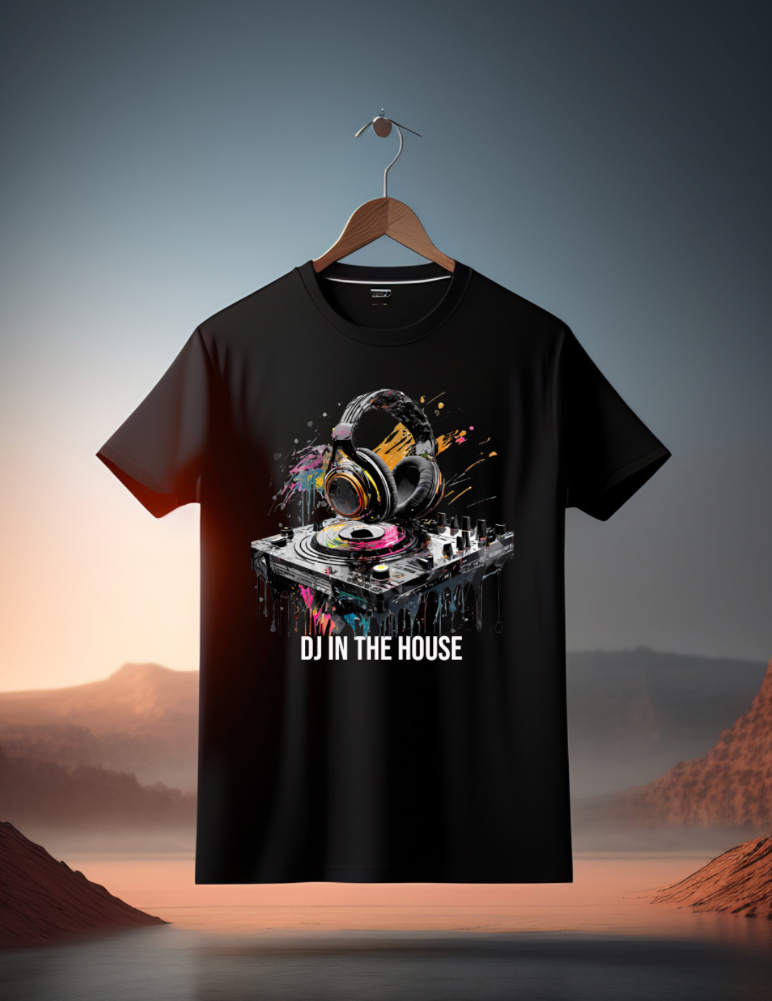 CD Player DJ Art design Exclusive T-Shirts | Grooveman Music