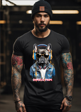 Frenchie Dimelo Papi Art Exclusive T-Shirts | Grooveman Music