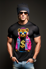 Teddy Pink Jacket Art Exclusive T-Shirts | Grooveman Music
