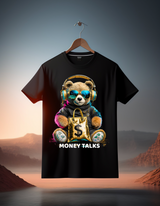 Teddy Money Talks Art Exclusive T-Shirts | Grooveman Music