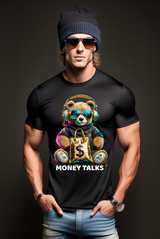 Teddy Money Talks Art Exclusive T-Shirts | Grooveman Music