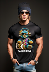 Teddy Blue Paid in Full Art Exclusive T-Shirts | Grooveman Music