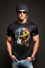 Smile US Flag Amerikano TM Exclusive T-Shirts | Grooveman Music