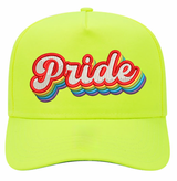 5 Panel Mid Profile Baseball Cap Pride Rainbow