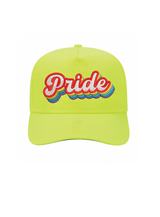5 Panel Mid Profile Baseball Cap Pride Rainbow