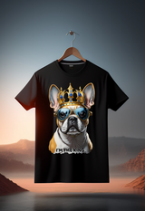 Frenchie I'm the King Art Exclusive T-Shirts | Grooveman Music - Grooveman Music