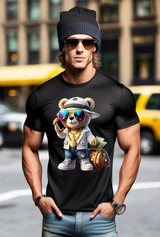 Teddy with Phone Art Exclusive T-Shirts | Grooveman Music 
