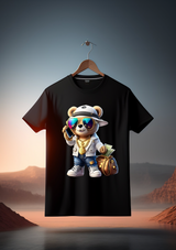 Teddy with Phone Art Exclusive T-Shirts | Grooveman Music
