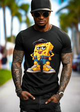 Gangster Cartoon Sponge Art Exclusive T-Shirts | Grooveman Music