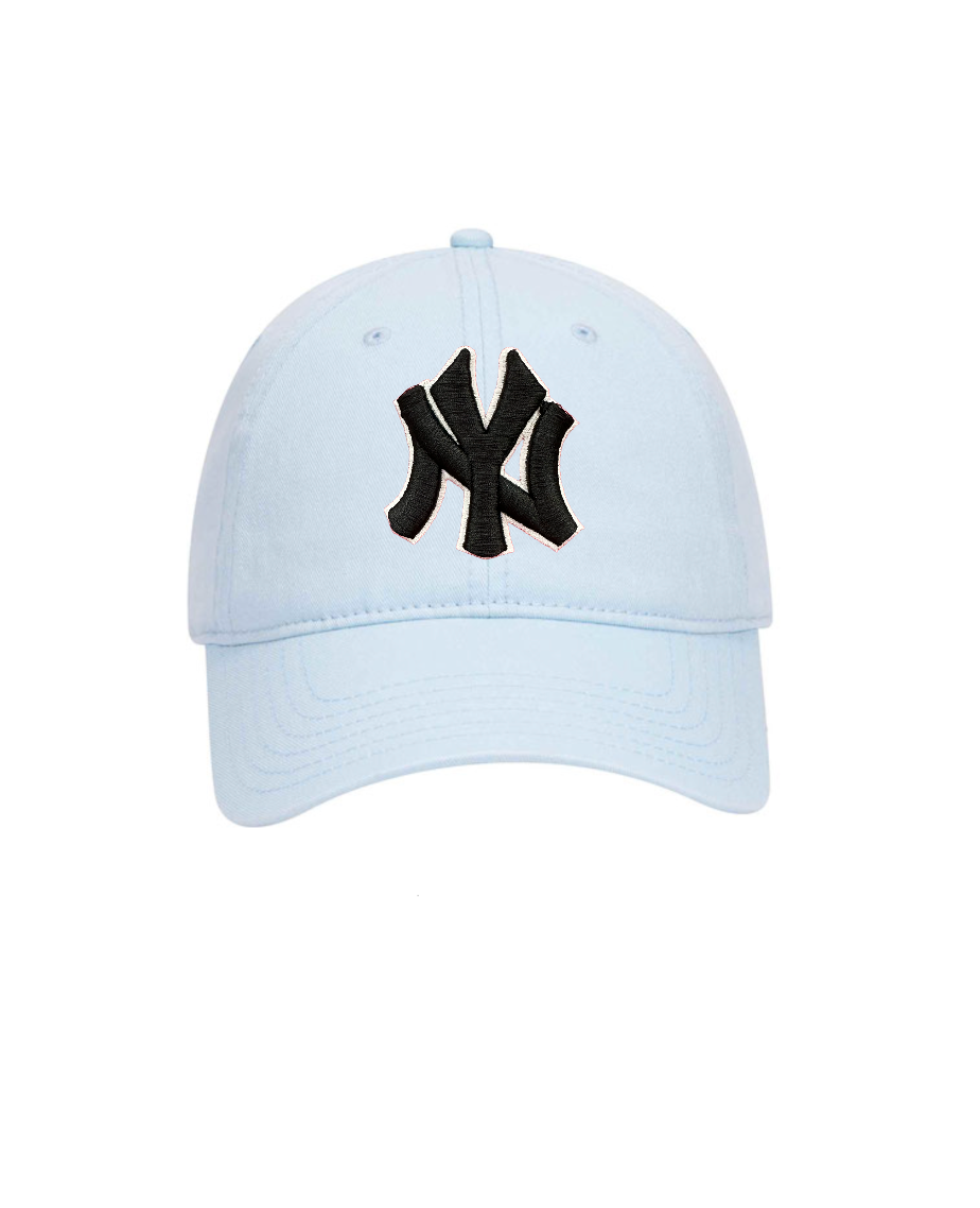 5 Panel Mid Profile Baseball Cap NY 3D