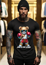 Teddy Luck is for Losers Art Exclusive T-Shirts | Grooveman Music