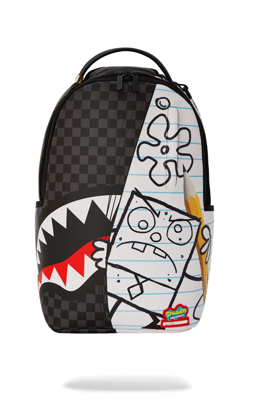 Sprayground SpongeBob Doodle Reveal DLXSV Backpack