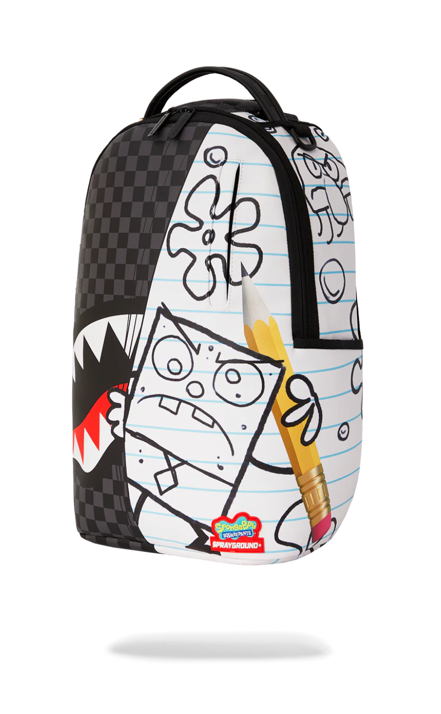 Sprayground SpongeBob Doodle Reveal DLXSV Backpack