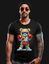 Rhinestones T Shirt Teddy Boxing Exclusive | Grooveman Music TM - Grooveman Music