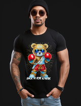 Rhinestones T Shirt Teddy Boxing Exclusive | Grooveman Music TM - Grooveman Music