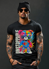 Rhinestones T Shirt Teddy Unstoppable Exclusive | Grooveman Music TM - Grooveman Music