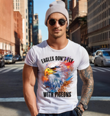 Eagles Don't Fly with Pigeons Art T-Shirts | GM TM