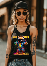 Teddy Music is the Answer Art T-Shirts | GM TM