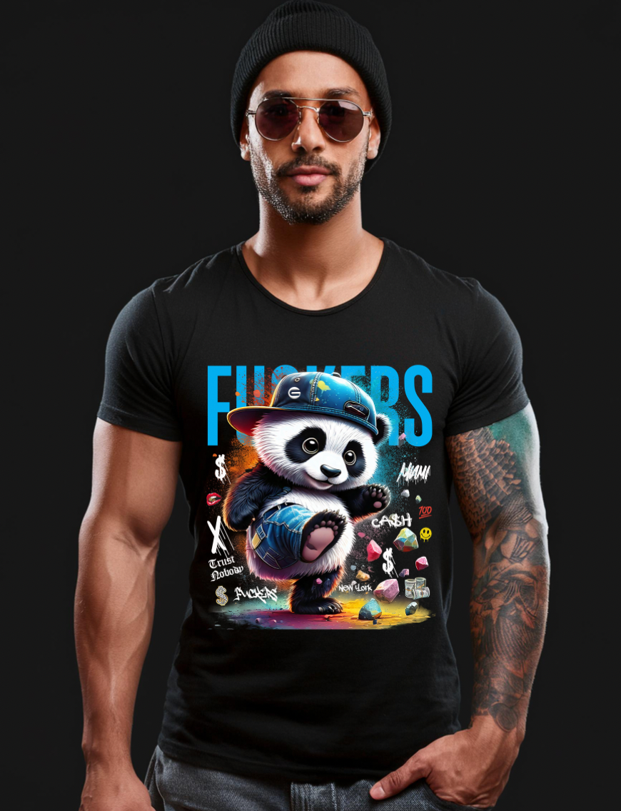 Panda Fuckers Art T-Shirts | GM Trademark