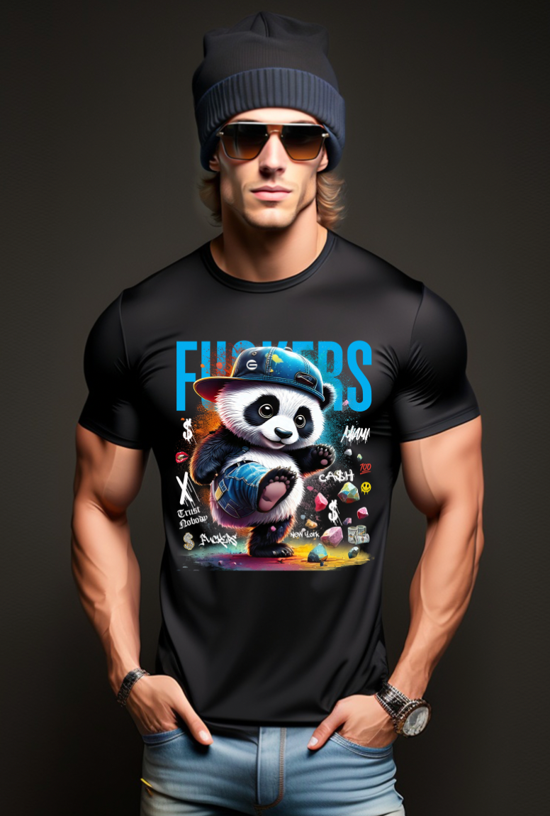 Panda Fuckers Art T-Shirts | GM Trademark