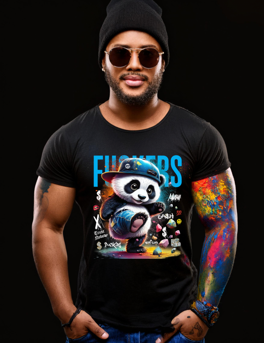 Panda Fuckers Art T-Shirts | GM Trademark