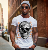 Skull Black and White Art T-Shirts | GM Trademark