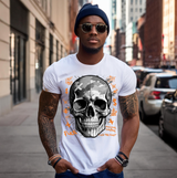 Skull Black and White Art T-Shirts | GM Trademark