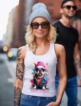 Frenchie Perfect is boring Art Tank Top | GM TM