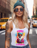 Pomeranian Dog Normal is overrated  Art Tank Top | GM TM