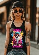 Pomeranian Dog Normal is overrated  Art Tank Top | GM TM