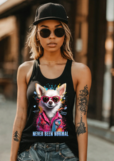 Chihuahua Dog Never Been Normal  Art Tank Top | GM TM