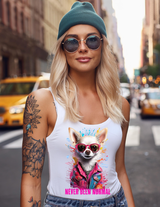 Chihuahua Dog Never Been Normal  Art Tank Top | GM TM