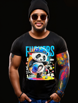 Rhinestones T Shirt Panda Fuckers Exclusive | Grooveman Music TM