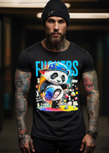 Rhinestones T Shirt Panda Fuckers Exclusive | Grooveman Music TM