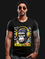 Ape Music Please Art T-Shirts | GM Trademark