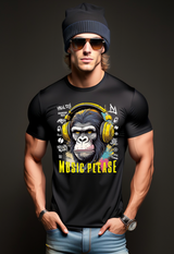 Ape Music Please Art T-Shirts | GM Trademark