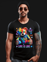 Teddy Love is Love Art T-Shirts | GM Trademark