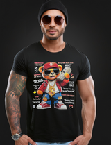 Rhinestones T Shirt Teddy Make Money Exclusive |GM Trademark