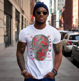 Rhinestones T Shirt Skull Neon Pink Exclusive |GM Trademark