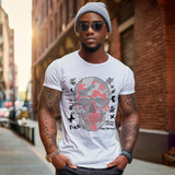 Rhinestones T Shirt Skull Red Exclusive GM Trademark