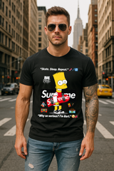 Skate. Sleep. Repeat. 🛹💤🔁 – Men’s Streetwear Graphic Tee | Grooveman Exclusive