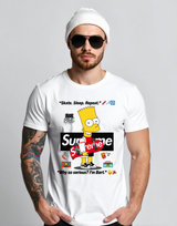 Skate. Sleep. Repeat. 🛹💤🔁 – Men’s Streetwear Graphic Tee | Grooveman Exclusive