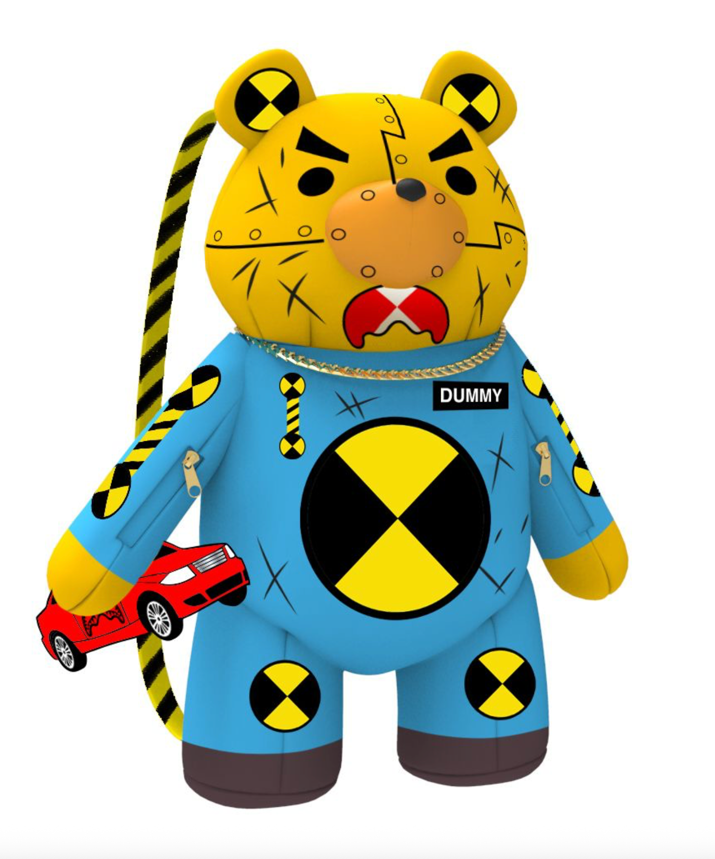 Sprayground Dummy Bear DLX Backpack