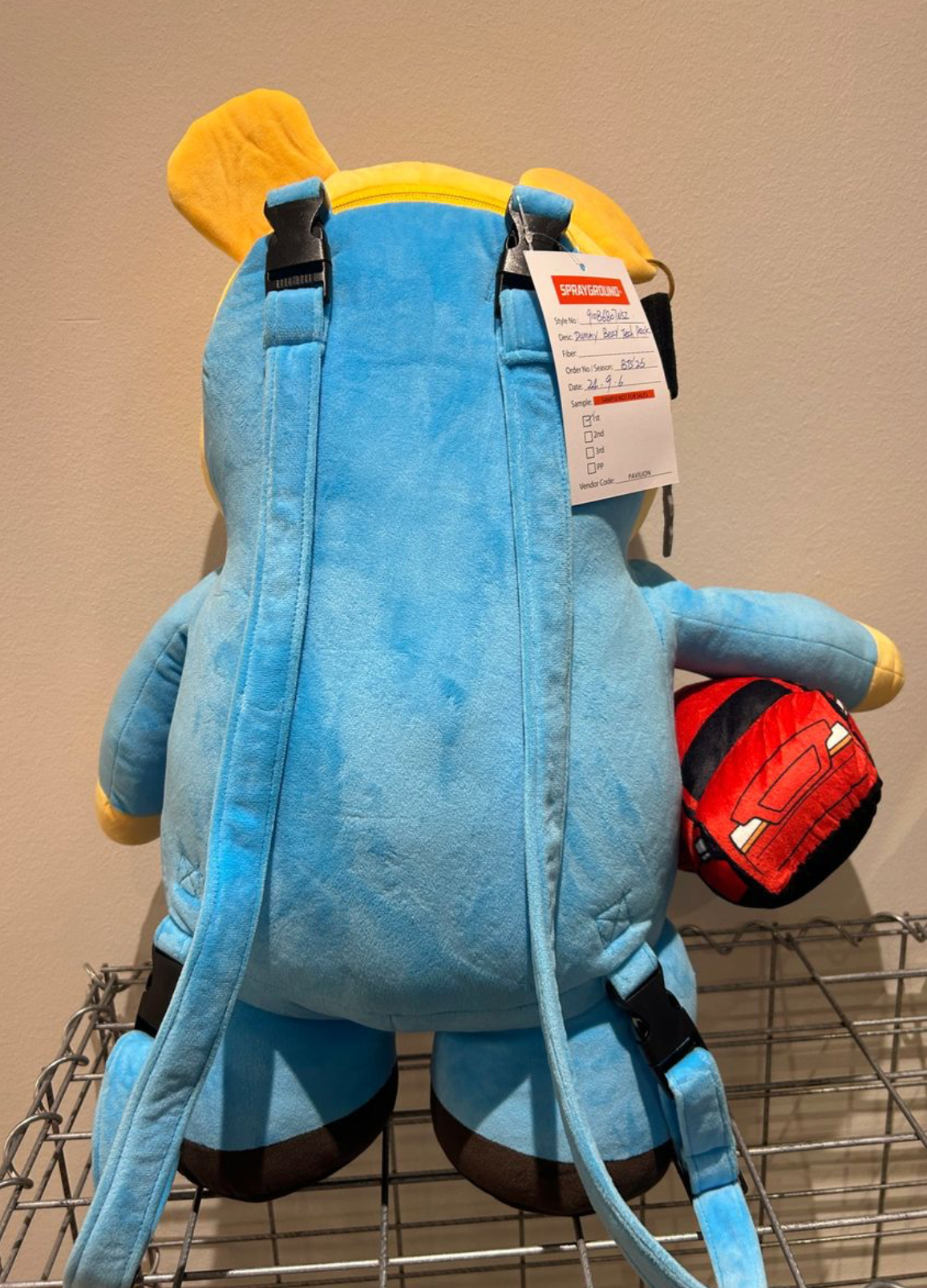 Sprayground Dummy Bear DLX Backpack