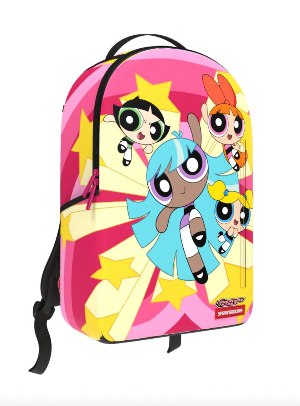 Sprayground Powerful Puff Girls Heart Shark DLXSV Backpack
