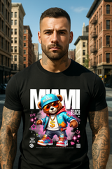 Miami Bling Teddy Rhinestone T-Shirt – Full Rhinestones Edition