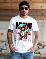 Miami Bling Teddy Rhinestone T-Shirt – Full Rhinestones Edition