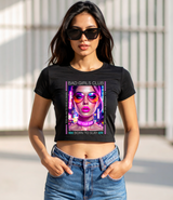 Women’s Crop Top – Not Your Baby 💎 Attitude Streetwear Graphic Tee