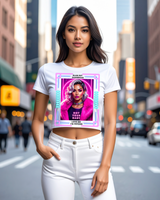 Glam But Dangerous Neon Graphic T-Shirt – Not Your Baby Pink Fur Design