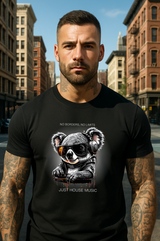Koala DJ – Just House Music Tee (Black Edition)
